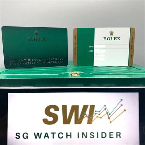 rolex warranty card 2018|rolex new style warranty card.